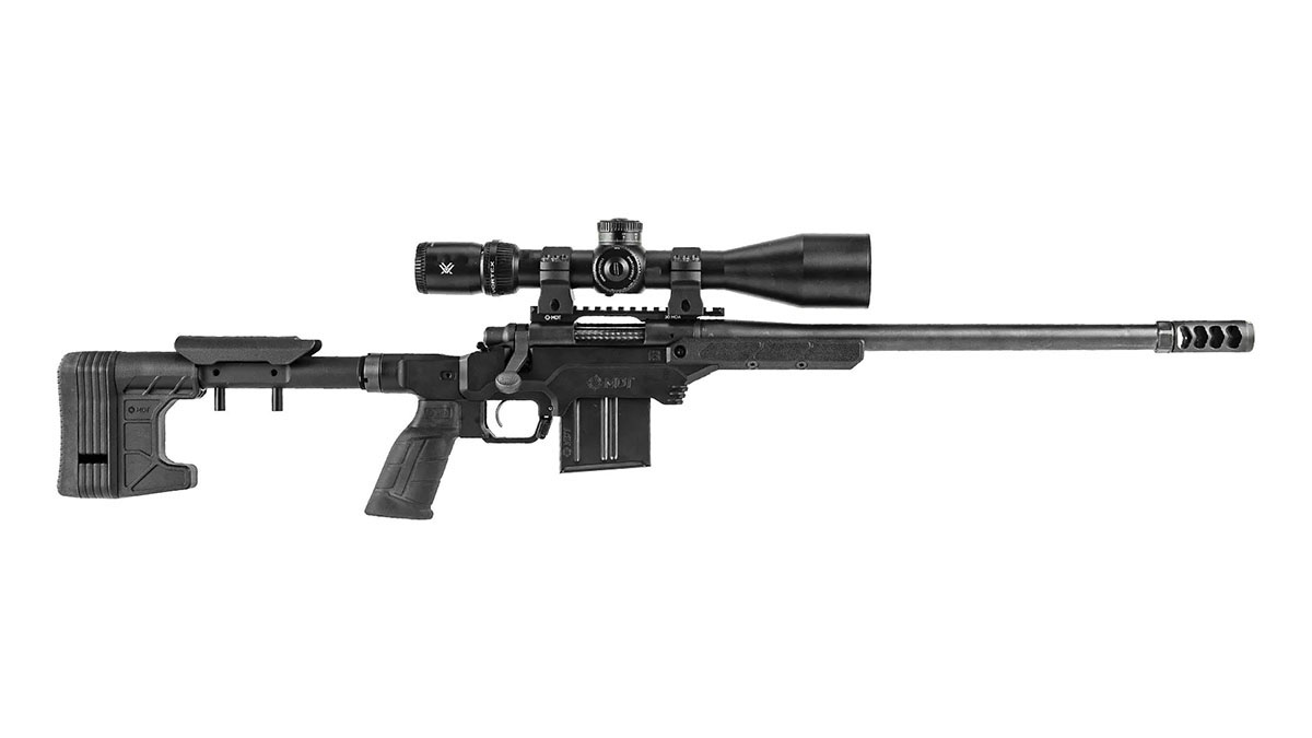 MDT Chassis - LSS Gen3 System - Tikka T3X - SA - LH - Worker - BLK